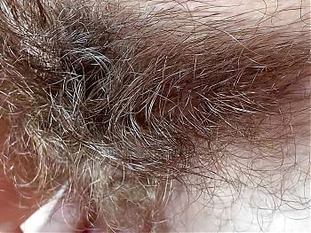 Hairy bush fetish video pov closeup 