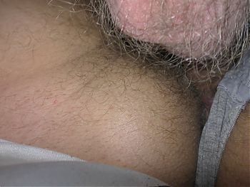 Wife’s hairy pussy gets fucked bareback three times! -RolePlay