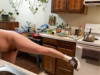 Some Things Are Great When Wet. Naked in the Kitchen Episode 84